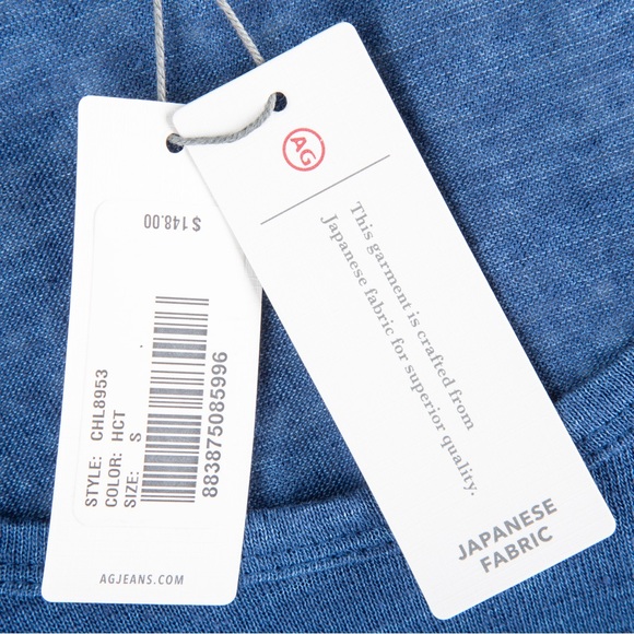 NWT AG Jeans Avril Japanese Linen Tank Dress - Picture 5 of 5